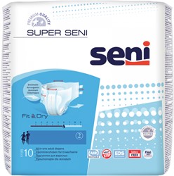 Super Seni x-small A10 incontinentieslips met plakstrips Pak 10 stuks