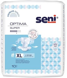 Seni Optima Super x-large A10 incontinentie flexslips met heupband Pak 10 stuks