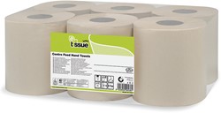 E-tissue poetspapier midi beige 117315 2lgs 153m x19cm Pak 6 rol