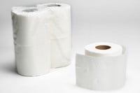 Clean and Clever PRO31-231 toiletpapier traditioneel 2lgs wit 200vel tissue Zak 12x4 rol-2