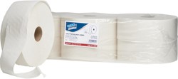 Clean and Clever PRO31-223 toiletpapier maxi jumbo 2lgs recycled 380m. wit Pak 6 rol