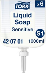 Tork handzeep Extra Mild S1 Premium 420701 ongeparfumeerd Doos 6x1L
