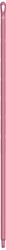 Vikan Ultra Hygiene steel 150cm Ø34mm roze 29621 volledig kunststof