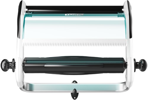 Tork wandstandaard dispenser W1 Performance 652100 wit/turquoise