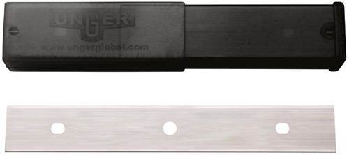 Unger Ninja reservemes 15cm voor glasschraper ENB15 Pak 25 stuks