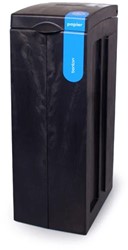 BonTon afvalscheidingsmodule papier 70L grijs 100% recycled PP circulair 280x430x771mm
