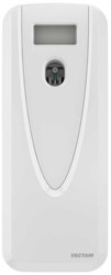 Airoma luchtverfrisser MVP dispenser wit/wit Exclusief batterijen