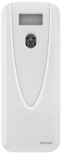 Airoma luchtverfrisser MVP dispenser wit/wit Exclusief batterijen