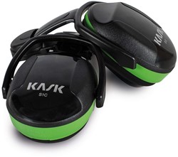 KASK gehoorkap SC1 Groen, excl. bajonet adapter EN 352/ANSI S3.19 / CSA A