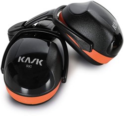 KASK gehoorkap SC3 Oranje, excl. bajonet adapter EN 352/ANSI S3.19 / CSA A