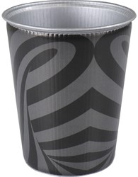 Depa Zero waste swirl beker antraciet 250ml. herbruikbaar Doos 5x20stuks
