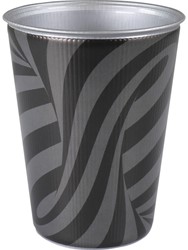 Depa Zero waste swirl beker antraciet 430ml. herbruikbaar Doos 5x20stuks
