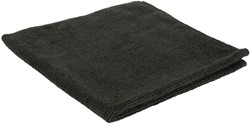 Microvezeldoek zwart 40x40cm 350g/m²  ^ Pak 5 stuks
