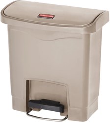 Rubbermaid Slim Jim Front Step-On Pedaalcontainer - Bruin - 15 liter