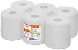 Satino Smart boxpapier midi CF1 recycled wit 306990 1lgs. 20x35cm Pak 6x300mtr
