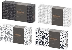 Satino Prestige facial tissues standaard plat hoogwit 2lgs 21x20,5cm Doos 40x100st.