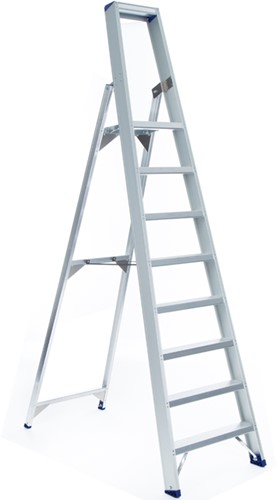 Eurostairs bordestrap 8 treden Max. stahoogte 200cm