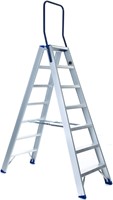 Eurostairs dubbele trap 2x7 treden Max. stahoogte 175cm