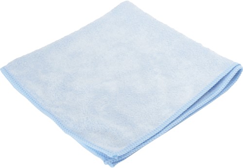 Clean and Clever SMA31-62 Stretch microvezeldoek 40x40cm blauw 280g/m2