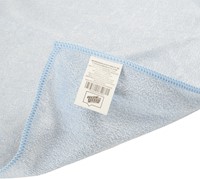 Clean and Clever SMA31-62 Stretch microvezeldoek 40x40cm blauw 280g/m2-3