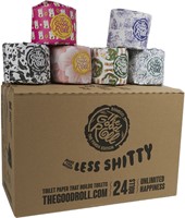 The Good Roll toiletpapier Panda bamboe PA24-ES 2lgs. 300 vel. Doos 24 rol