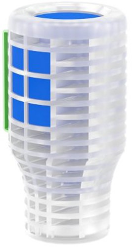 V-air Solid Evolution Luchtverfrisser Ice Cool Navulling. Doos 6 stuks
