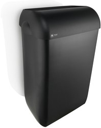 Black Satino afvalbak 43L zwart 331760