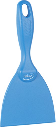 Vikan hygiene handschraper breed 102mm blauw 40633 metaal detecteerbaar