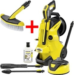 Karcher K 4 &gratis wasborst++ Premium Power Control Home *EU Hogedrukreiniger