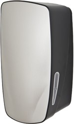 Mercury zwart ABS RVS design toilettissue dispenser ^ multiflat bulk pack