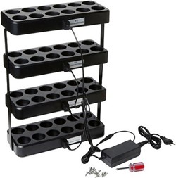 Duni LED laadstation 305 x 124 x 430 mm Black