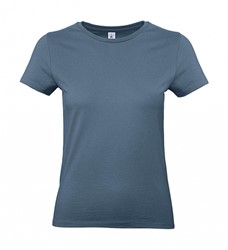 B&C T-shirt E190 Mt:M, stone blue  ^ Ladies