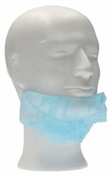 Hynex Baardnet met 1 elastiek PP Non Woven blauw Doos 10x100 stuks