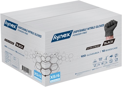 Hynex Strong nitril handschoenen zwart 5 gram-3