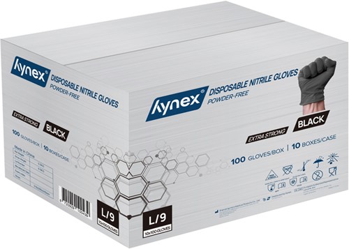 Hynex Strong nitril handschoenen zwart 5 gram-3