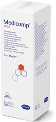 Medicomp Extra gaaskompressen Niet-Steriel 10x10cm^ Zak 100 stuks
