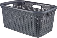 Curver Style wasmand 45L. Antraciet, kunststof ^ 59,2x28x27cm