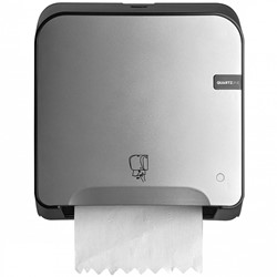 QuartzLine Handdoekautomaat MiniMatic Silver Quartz 441190 Q15 Tear & Go