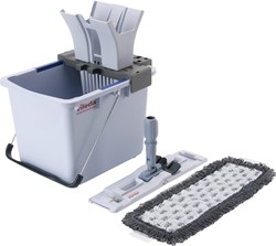 Vileda US Pro Compact 15L Starterkit. Emmer,pers,frame, r-MicroSpeed Max vlakmop