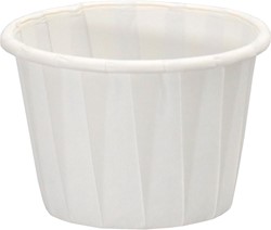 Depa sauscup papier wit 1oz/25ml 601440 Zak 250 stuks