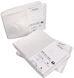 Janibell navulling afvalzakken luierbak 43L., wit ^ Doos 10x30 stuks