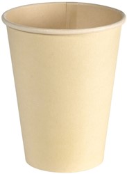 Duni beker bagasse/PLA Ecoecho 240ml 208850 Sweet Cup Doos 16x50 stuks