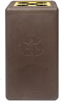 Brickbin Circulaire Bekerbak 65L bruin, geel gerecycled koffiedik Cups-2