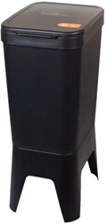 BonTon Circubin 40L antraciet Recycled PP met deksel