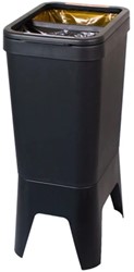 BonTon Circubin 20+20L Antraciet Recycled PP Open
