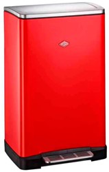 Wesco Big Double Boy 2x18L rood gepoedercoat staal