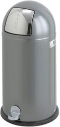 Wesco Kickboy 40L grafiet RVS Plastic