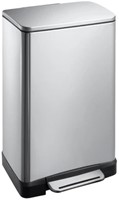 EKO E-Cube pedaalemmer 30L mat RVS RVS Plastic