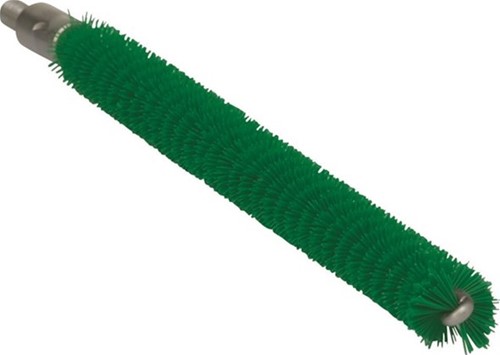 Vikan hygiene pijpborstel 200mm Ø12mm groen medium 53542 tbv flexibele kabel