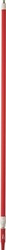 Vikan hygiene telescoopsteel 1600-2780mm Ø32mm rood watertoevoer 1/2' nippel